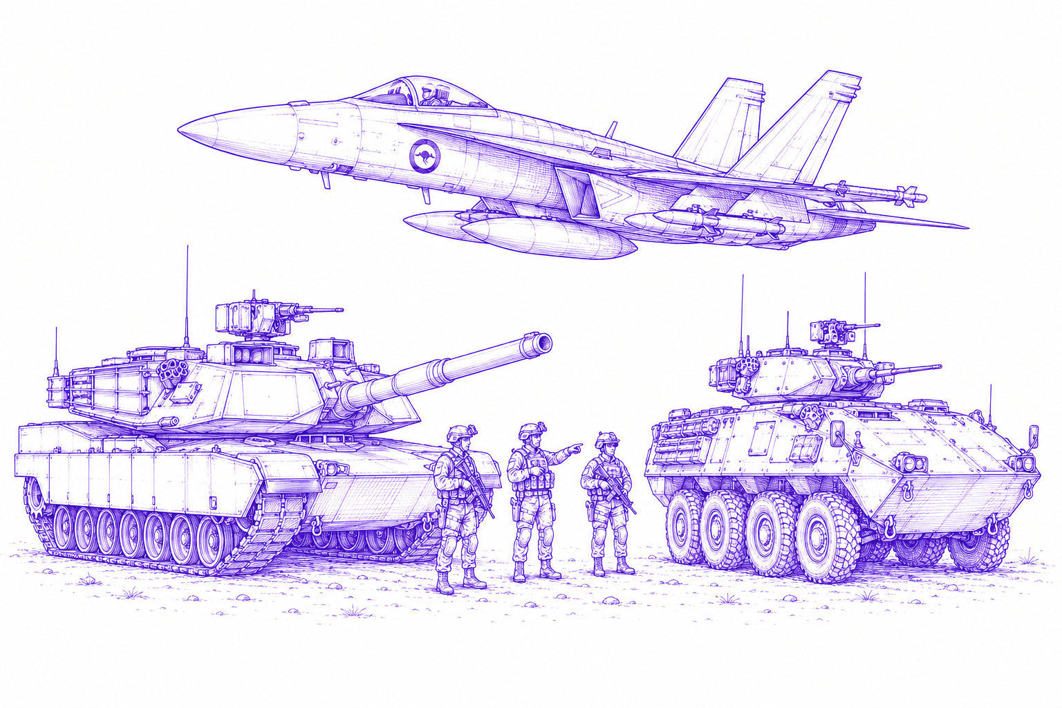 Australian Defence capability illustration